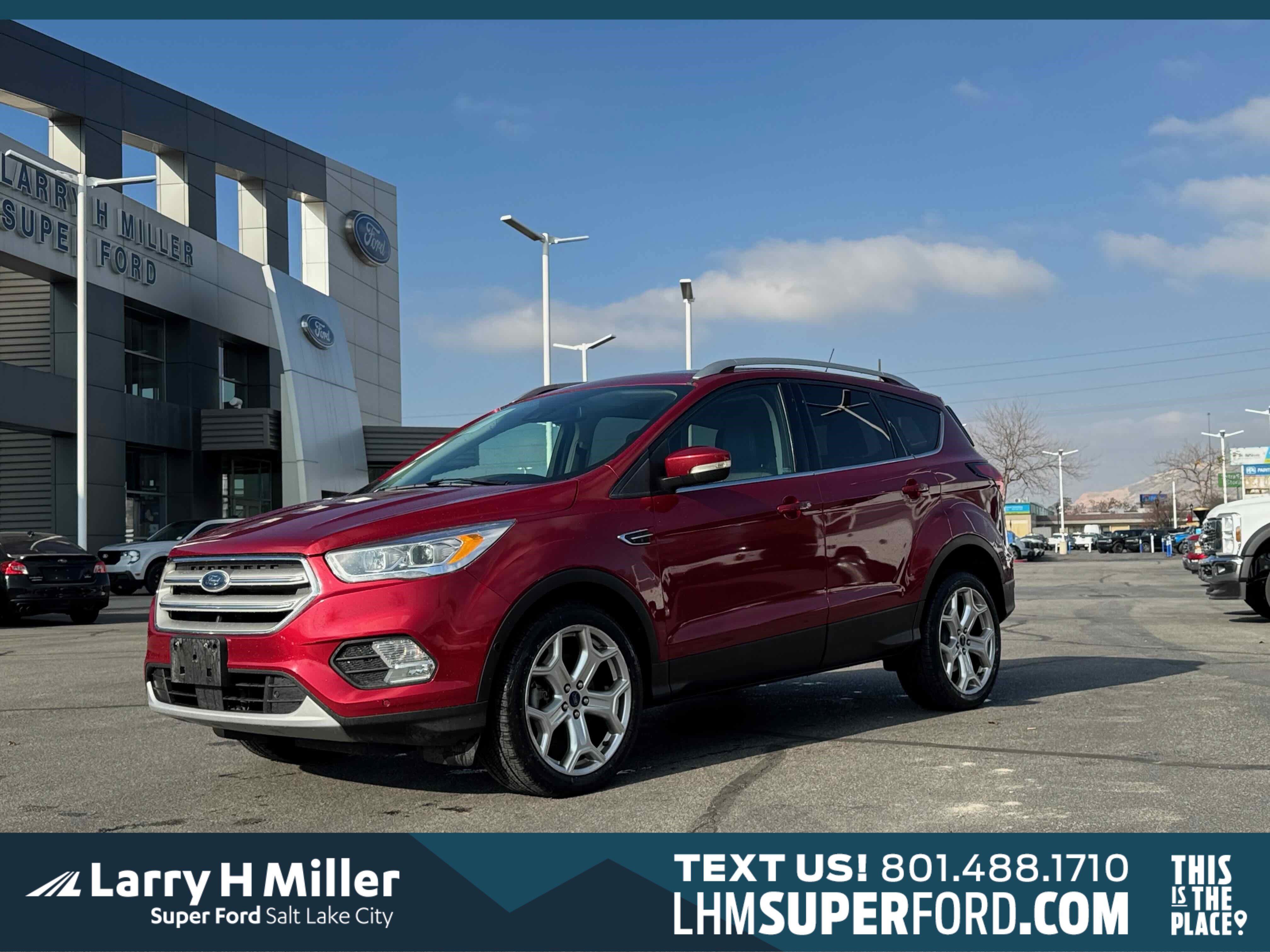 Certified 2019 Ford Escape Titanium image 1