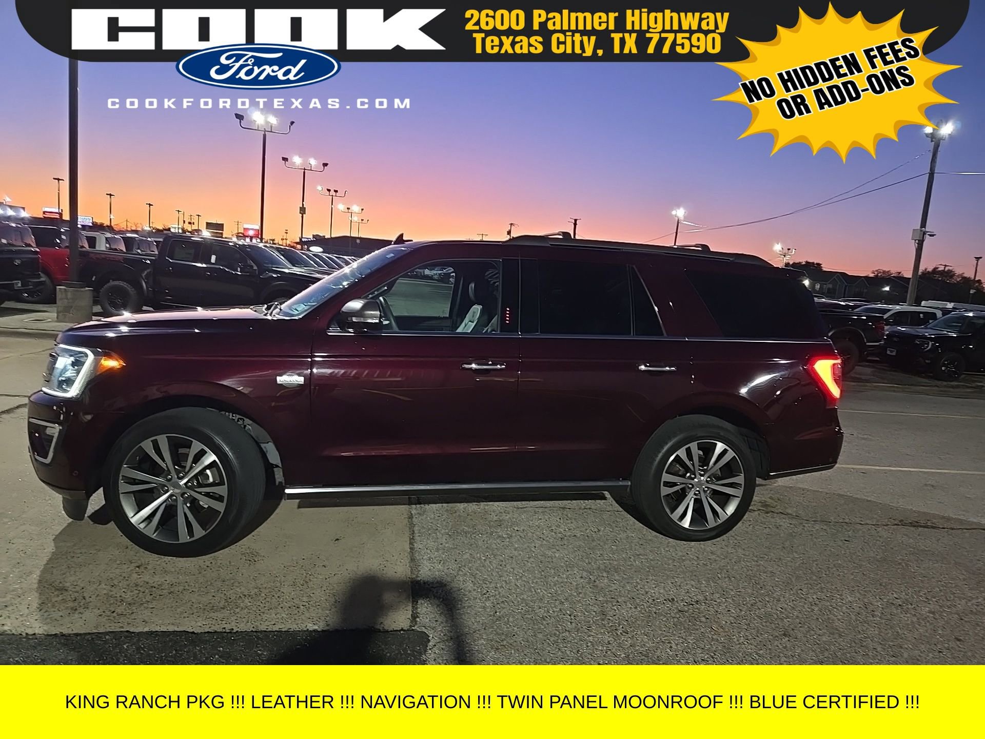 Certified 2020 Ford Expedition King Ranch w/ Cargo Package image 2