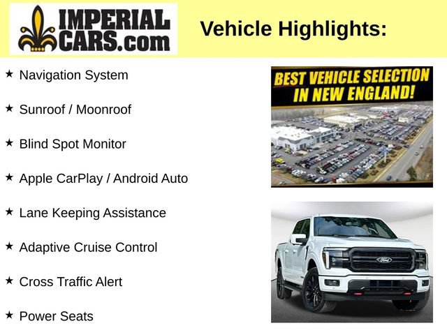 Certified 2025 Ford F150 Lariat w/ Equipment Group 501A Mid AWD/4WD image 5