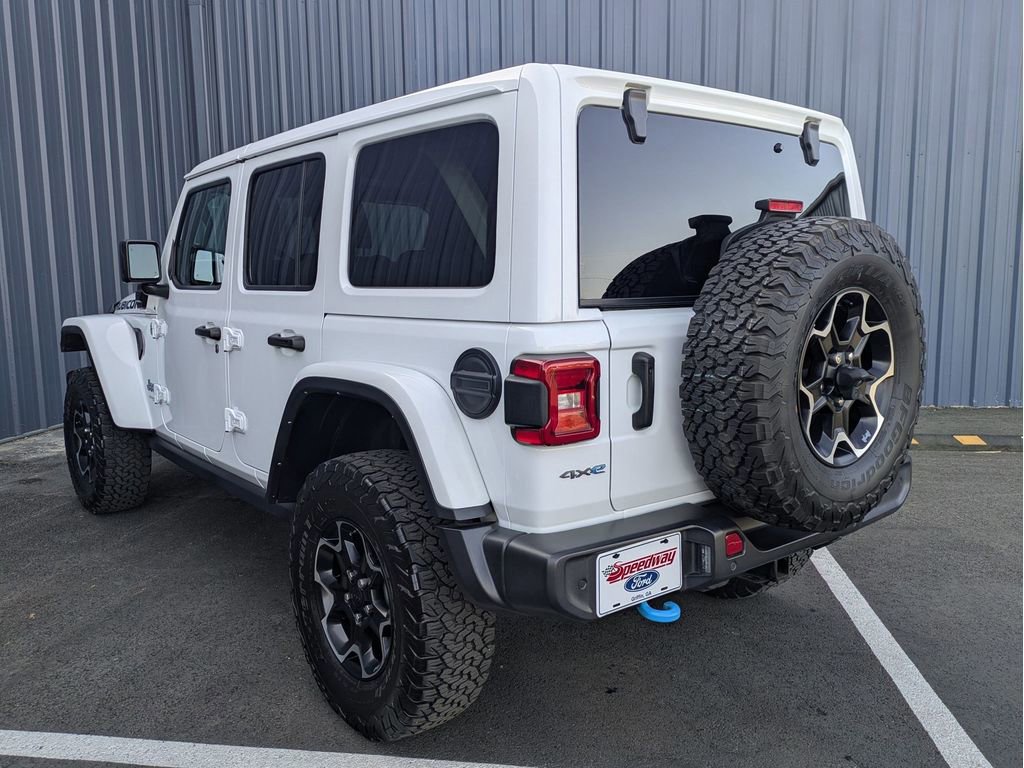 Used 2021 Jeep Wrangler Unlimited Rubicon 4xe w/ Cold Weather Group image 4