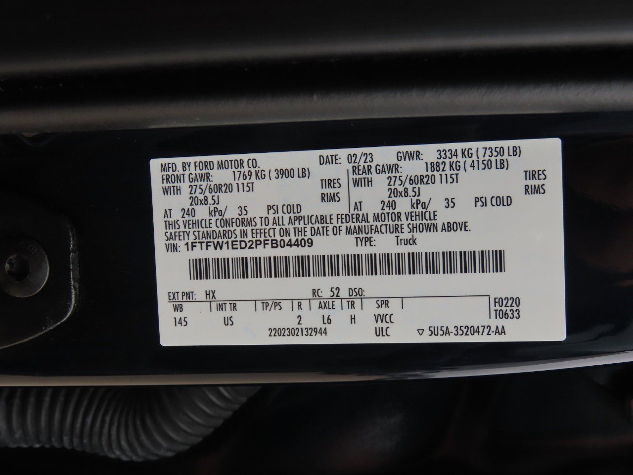 Certified 2023 Ford F150 XLT w/ Equipment Group 302A High AWD/4WD image 30