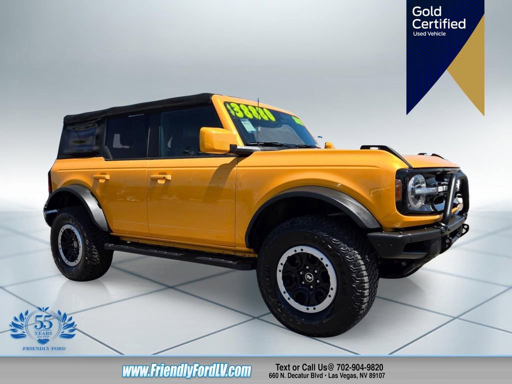 Certified 2022 Ford Bronco Outer Banks w/ Sasquatch Package