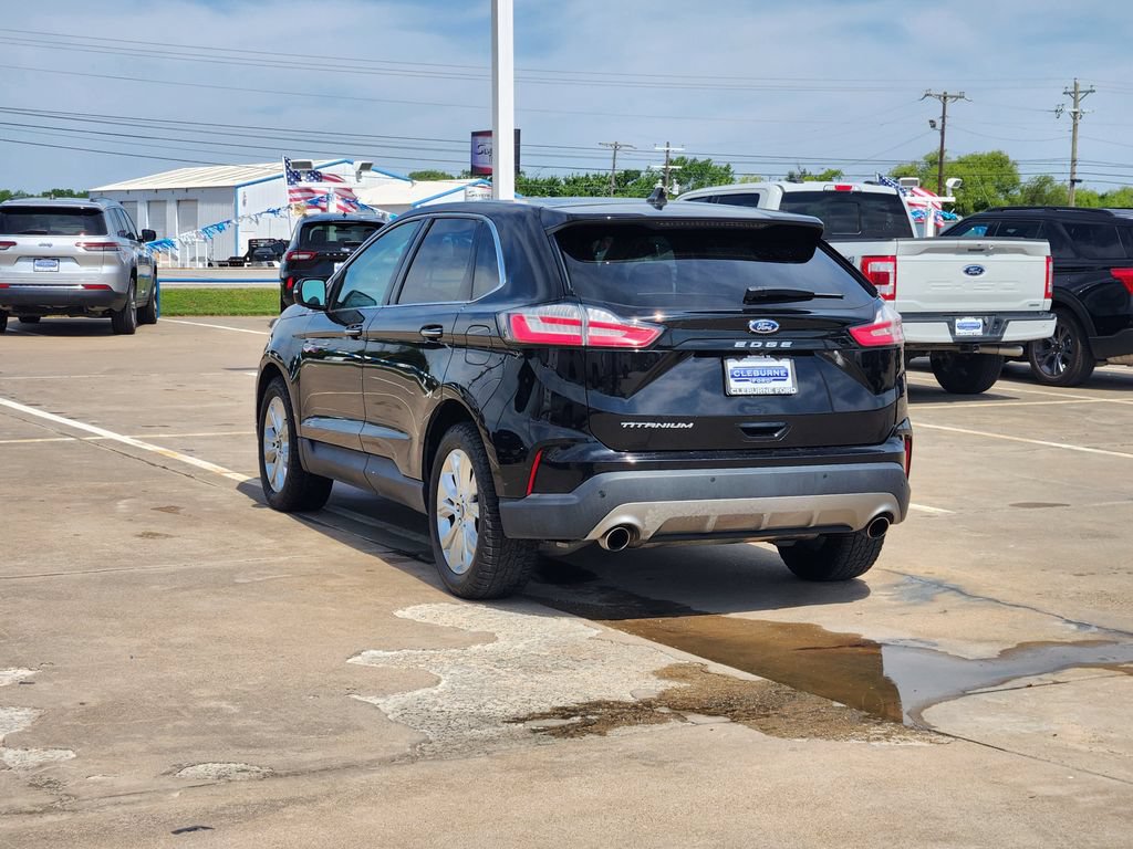 Certified 2021 Ford Edge Titanium w/ Cargo Accessory Package FWD image 5