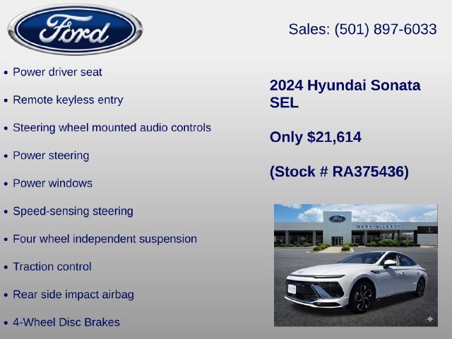 Used 2024 Hyundai Sonata SEL FWD image 12