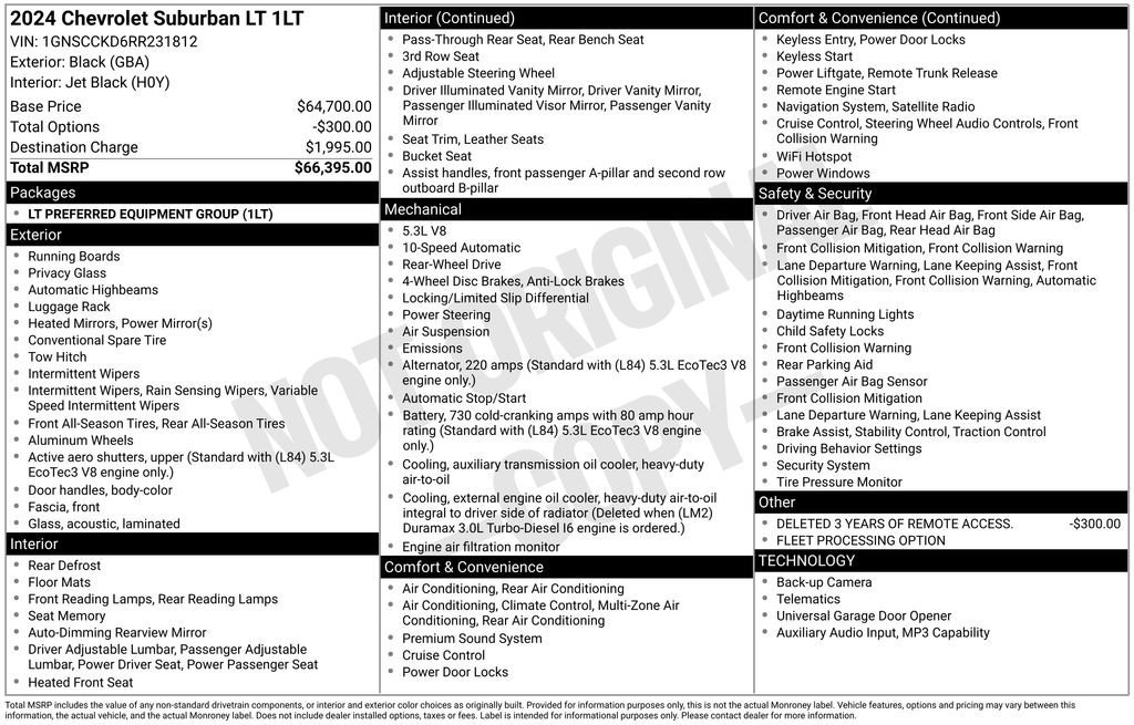 Used 2024 Chevrolet Suburban LT image 34