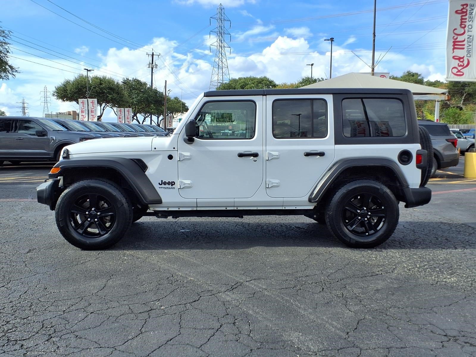 Used 2020 Jeep Wrangler Unlimited Sport AWD/4WD image 9