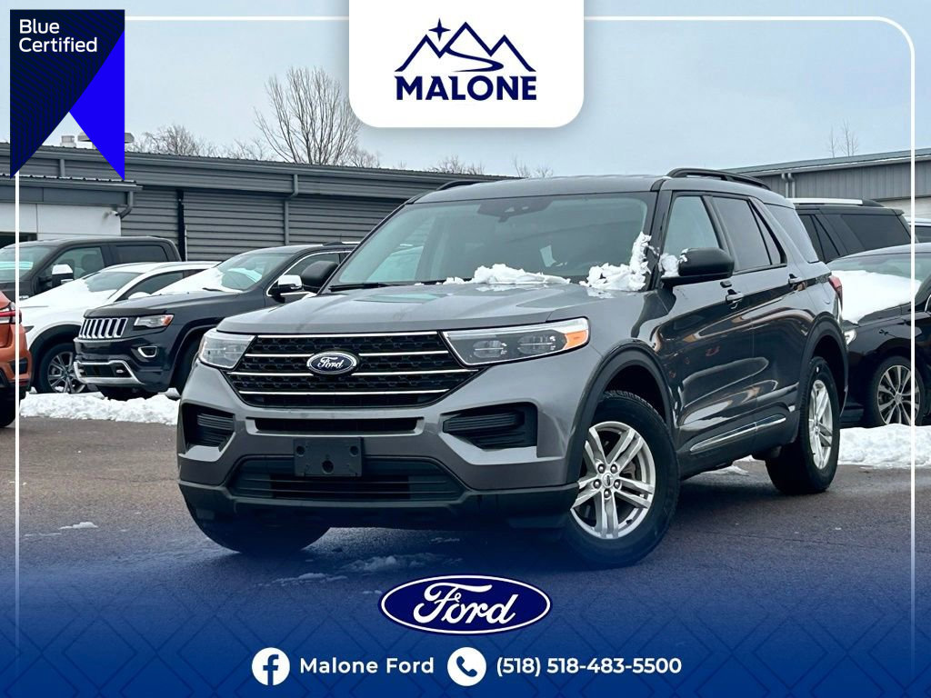 Certified 2023 Ford Explorer XLT w/ Class IV Trailer Tow Package