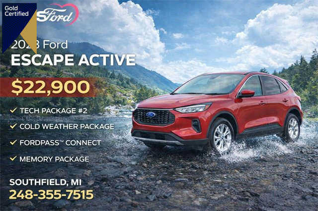 Certified 2023 Ford Escape Active w/ Tech Pack #2 video 1