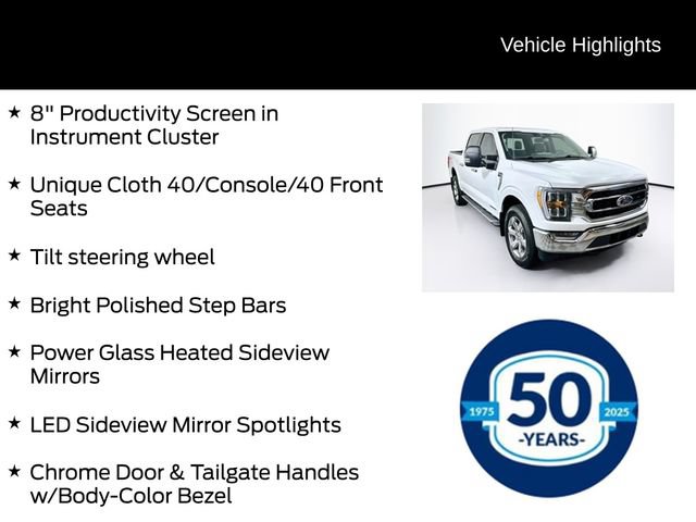 Certified 2023 Ford F150 XLT w/ Equipment Group 302A High AWD/4WD image 21