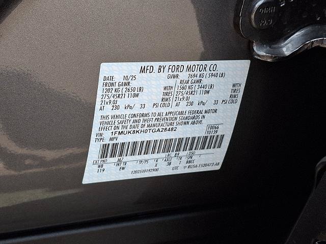 Certified 2026 Ford Explorer ST-Line w/ ST-Line Street Pack AWD/4WD image 28