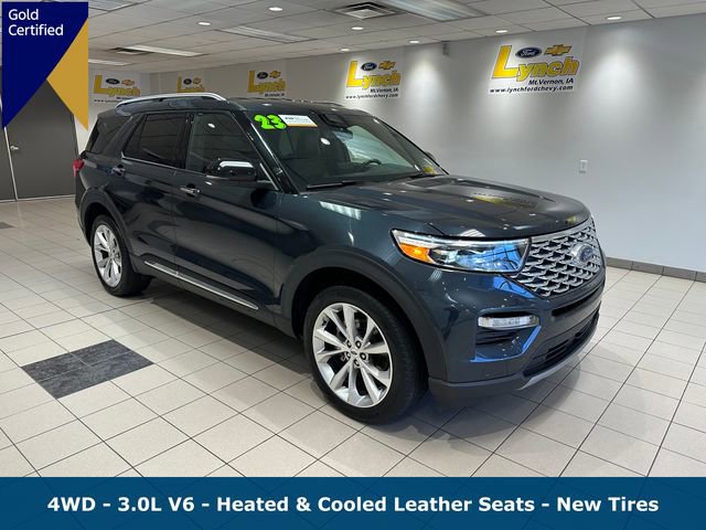 Certified 2023 Ford Explorer Platinum w/ Technology Package