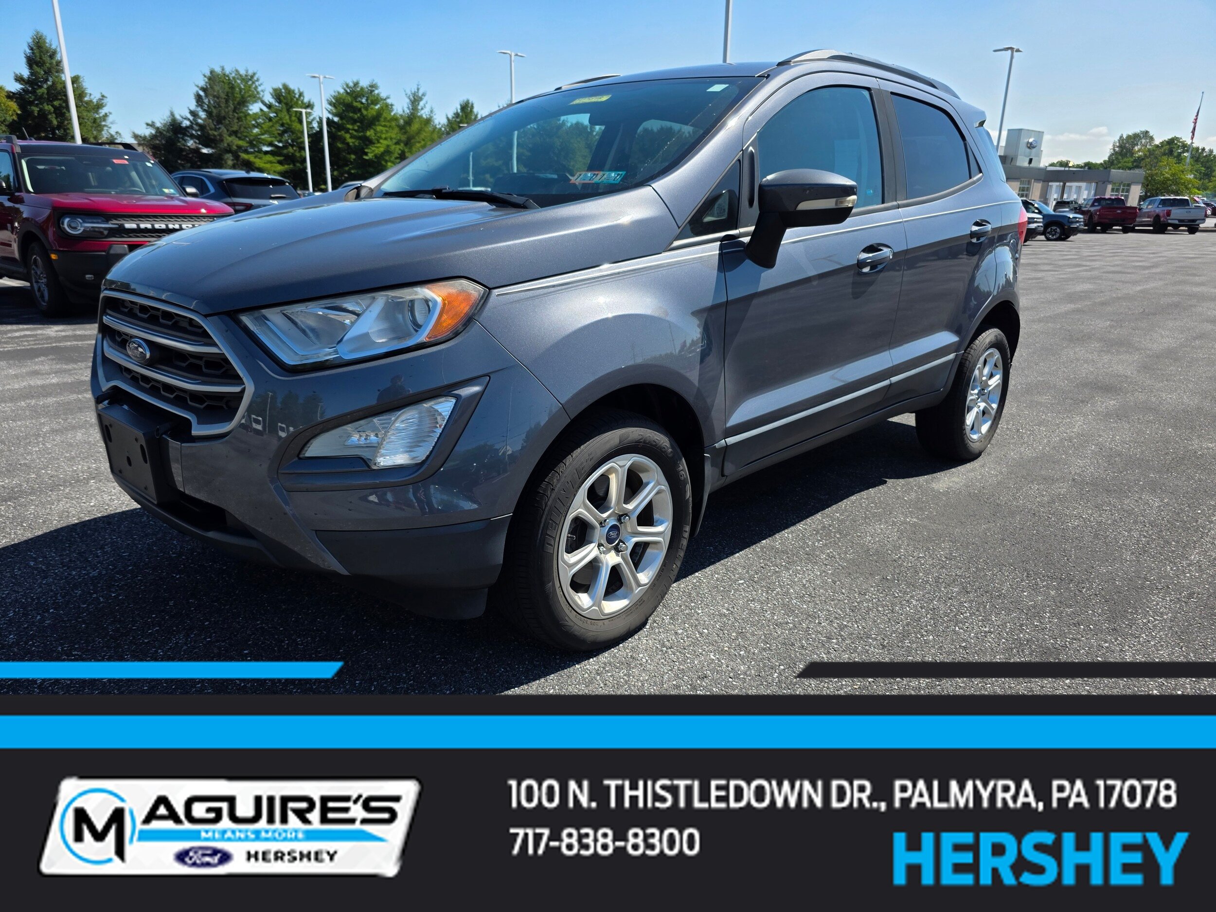 Certified 2018 Ford EcoSport SE