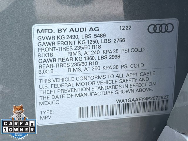 Used 2023 Audi Q5 2.0T Premium w/ Convenience Package AWD/4WD image 44