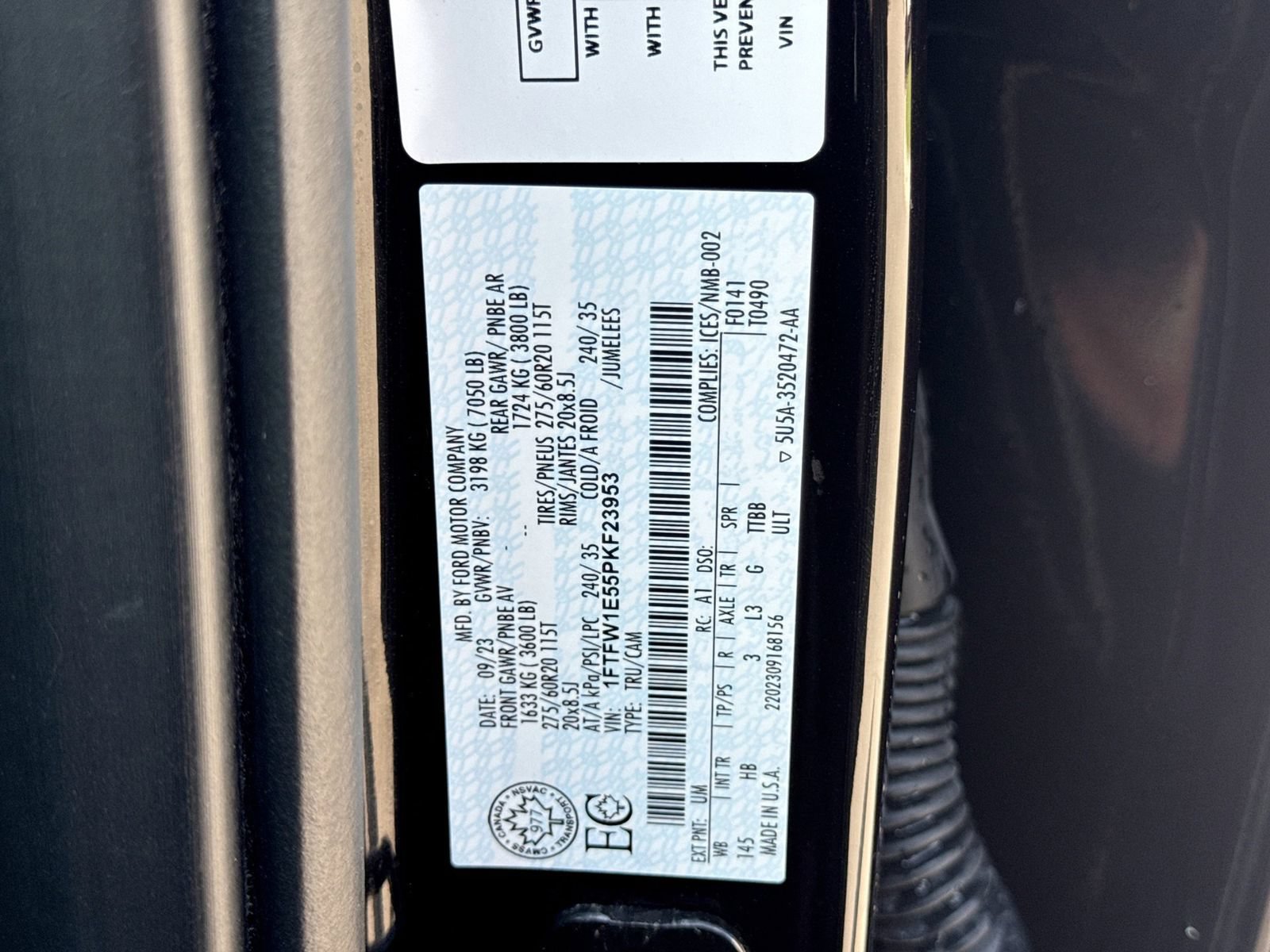 Certified 2023 Ford F150 Lariat w/ Equipment Group 502A High AWD/4WD image 42