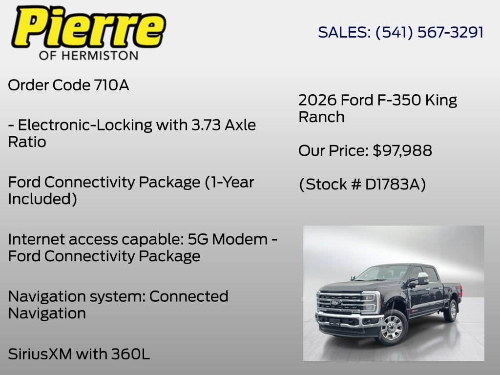 Certified 2026 Ford F350 King Ranch w/ Chrome Package AWD/4WD image 20