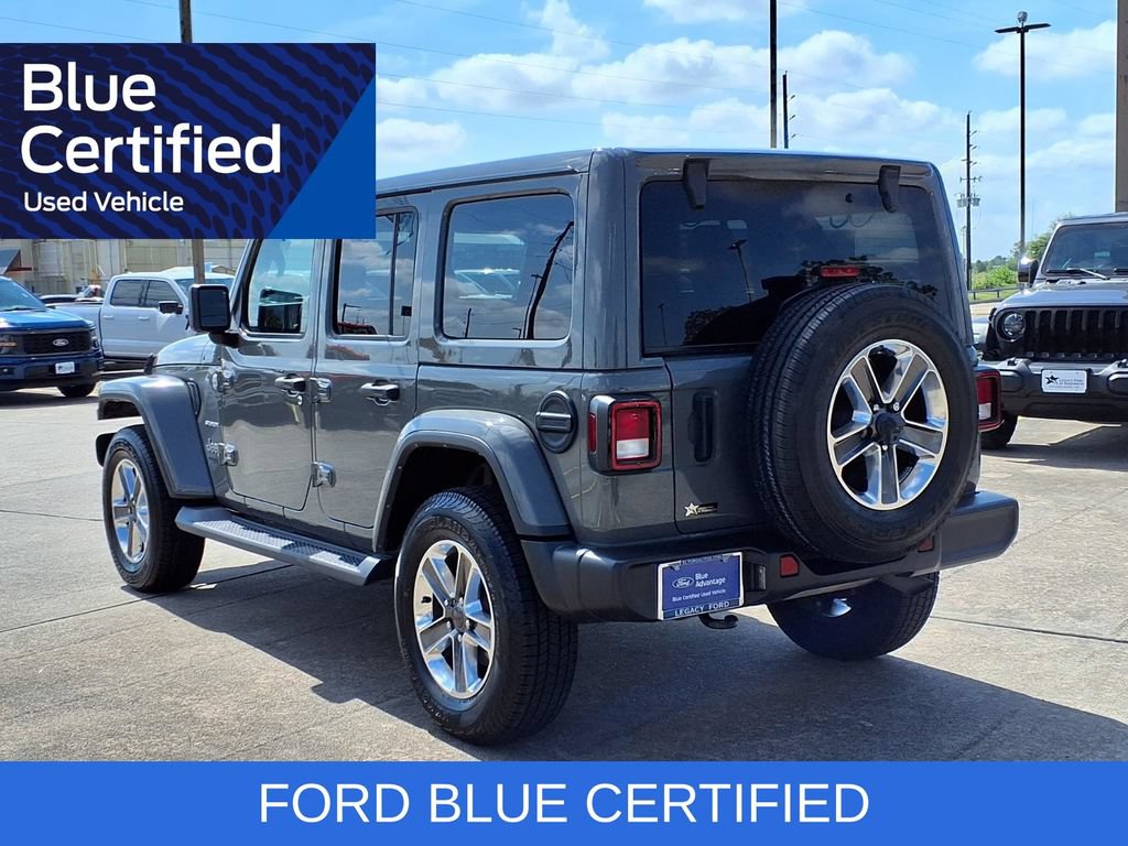 Used 2022 Jeep Wrangler Unlimited Sahara AWD/4WD image 4