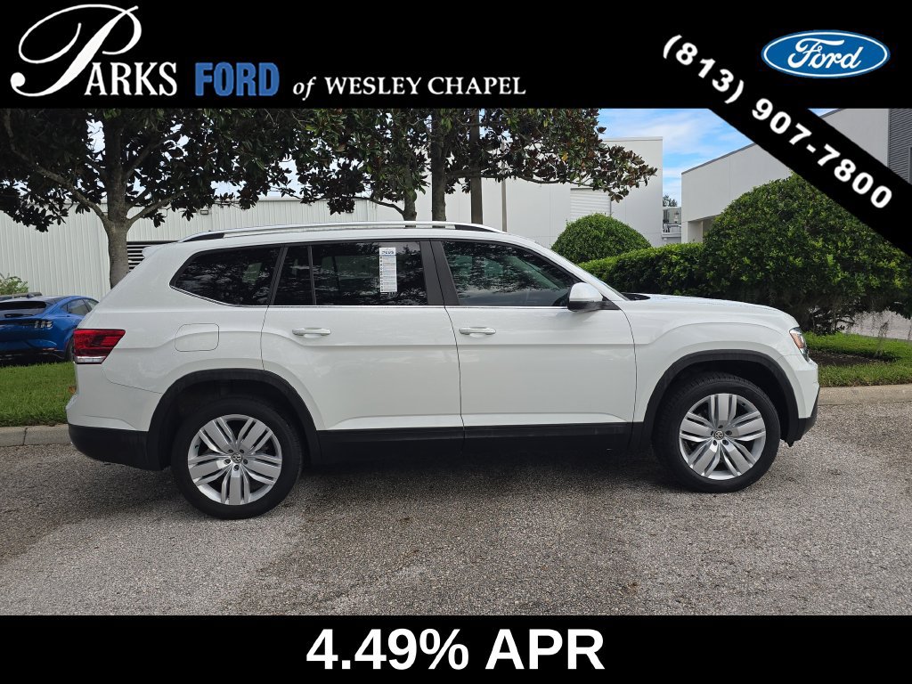 Used 2019 Volkswagen Atlas SE w/ Panoramic Sunroof Package FWD image 4