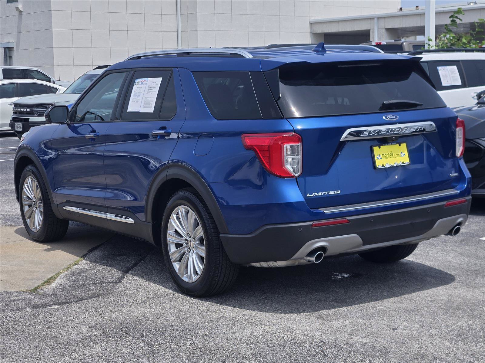 Certified 2020 Ford Explorer Limited w/ Hybrid Equipment Group 310A RWD image 6