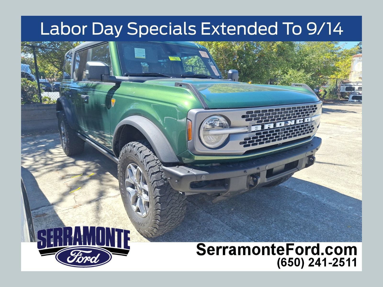 Certified 2024 Ford Bronco Badlands