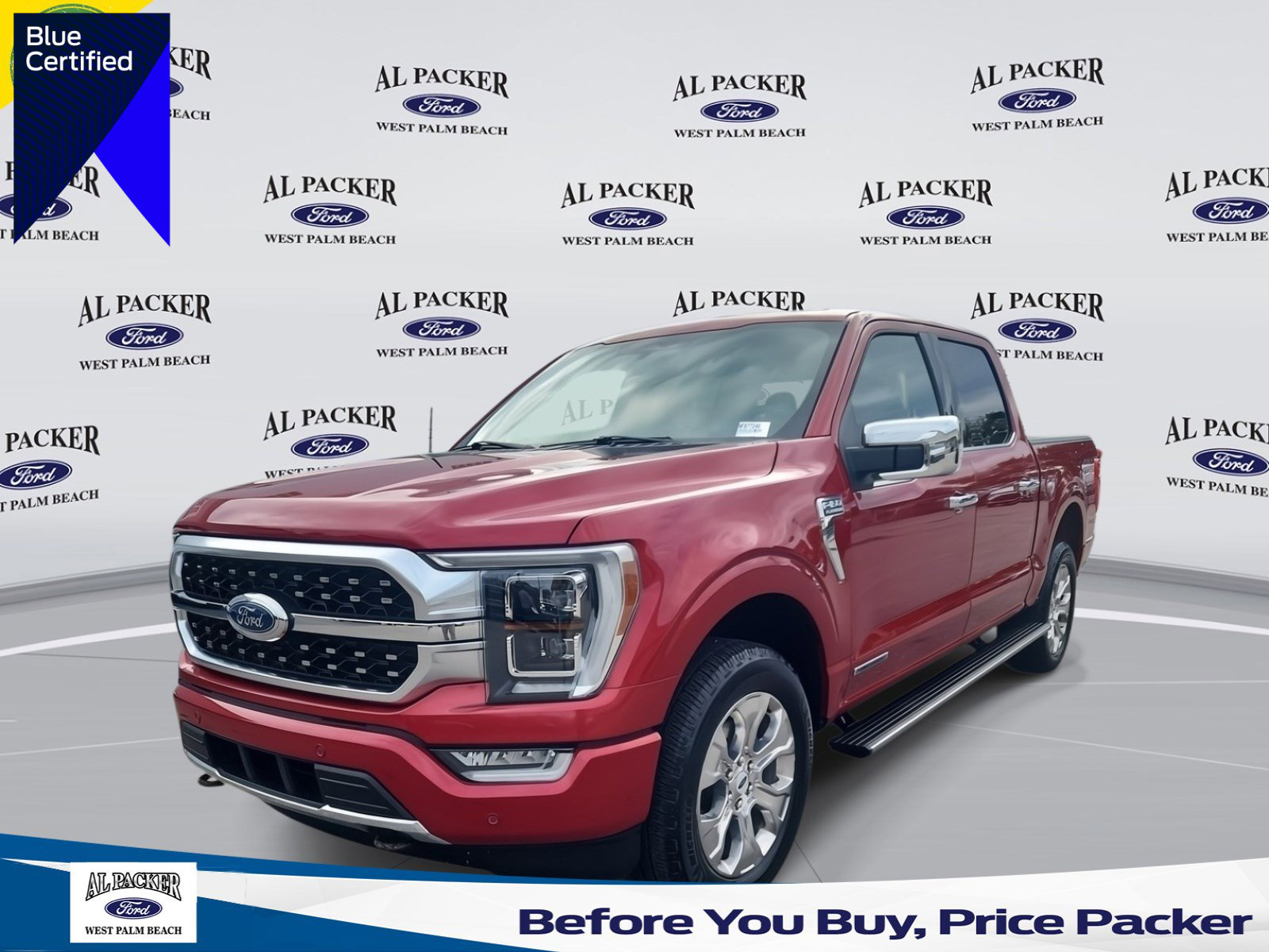 Certified 2022 Ford F150 Platinum w/ Max Trailer Tow Package image 1
