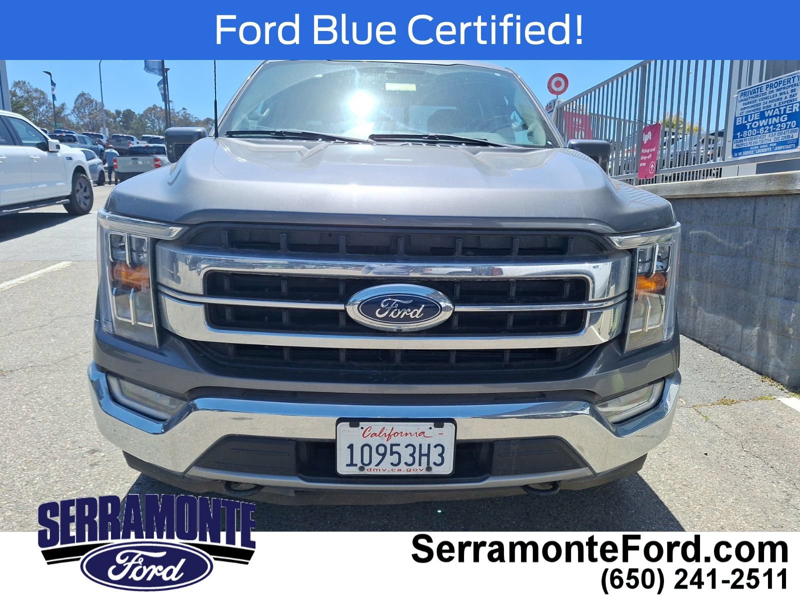 Certified 2021 Ford F150 Lariat w/ Equipment Group 501A Mid AWD/4WD image 2