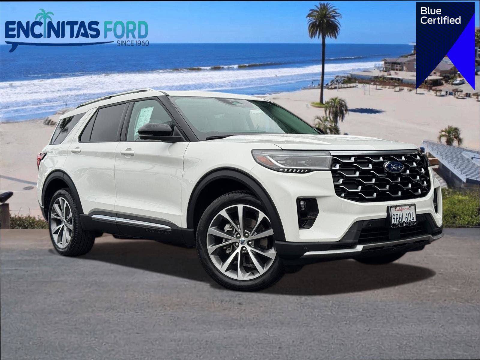 Certified 2025 Ford Explorer Platinum w/ Ultimate Package