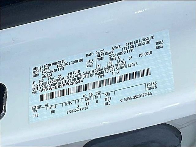 Certified 2023 Ford F150 Lariat AWD/4WD image 20