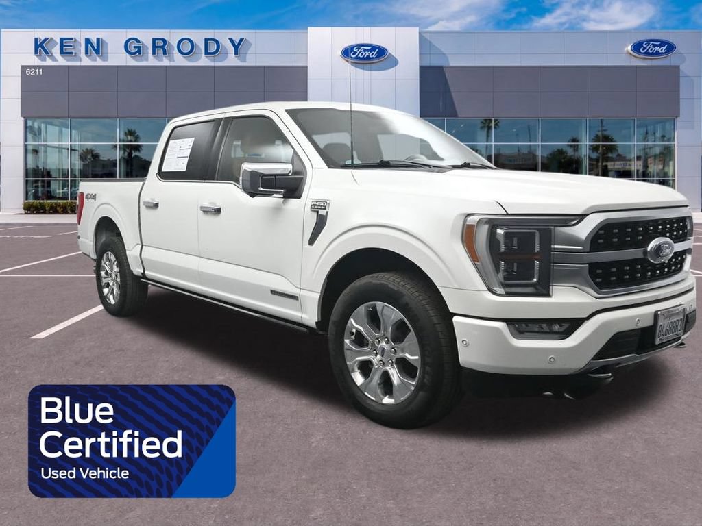 Certified 2023 Ford F150 Platinum w/ Equipment Group 701A High AWD/4WD image 1