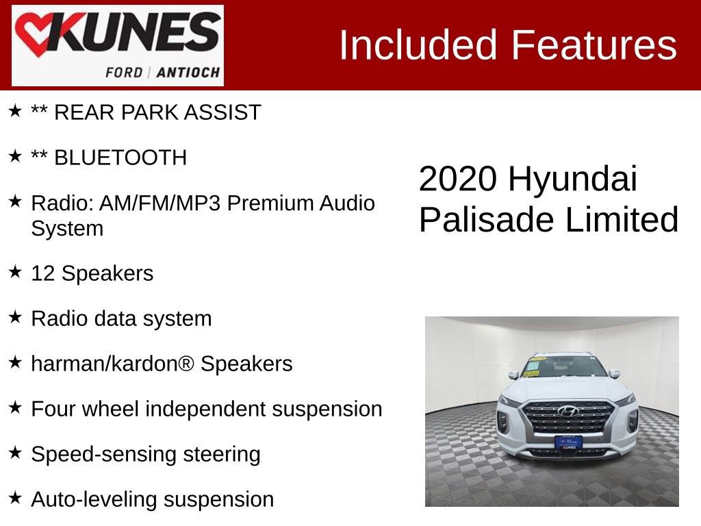 Used 2020 Hyundai Palisade Limited image 10