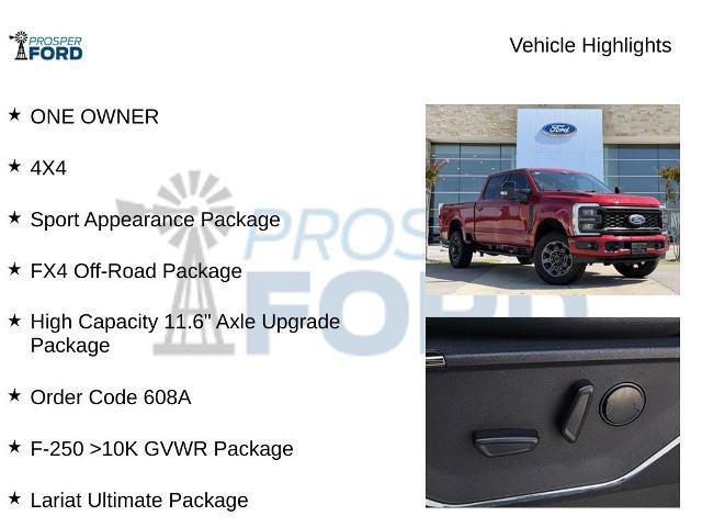 Certified 2024 Ford F250 Lariat w/ Lariat Ultimate Package AWD/4WD image 5