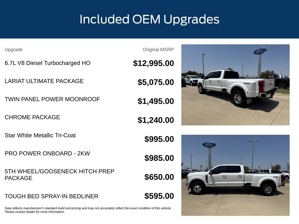 Certified 2025 Ford F350 Lariat w/ Lariat Ultimate Package AWD/4WD image 11