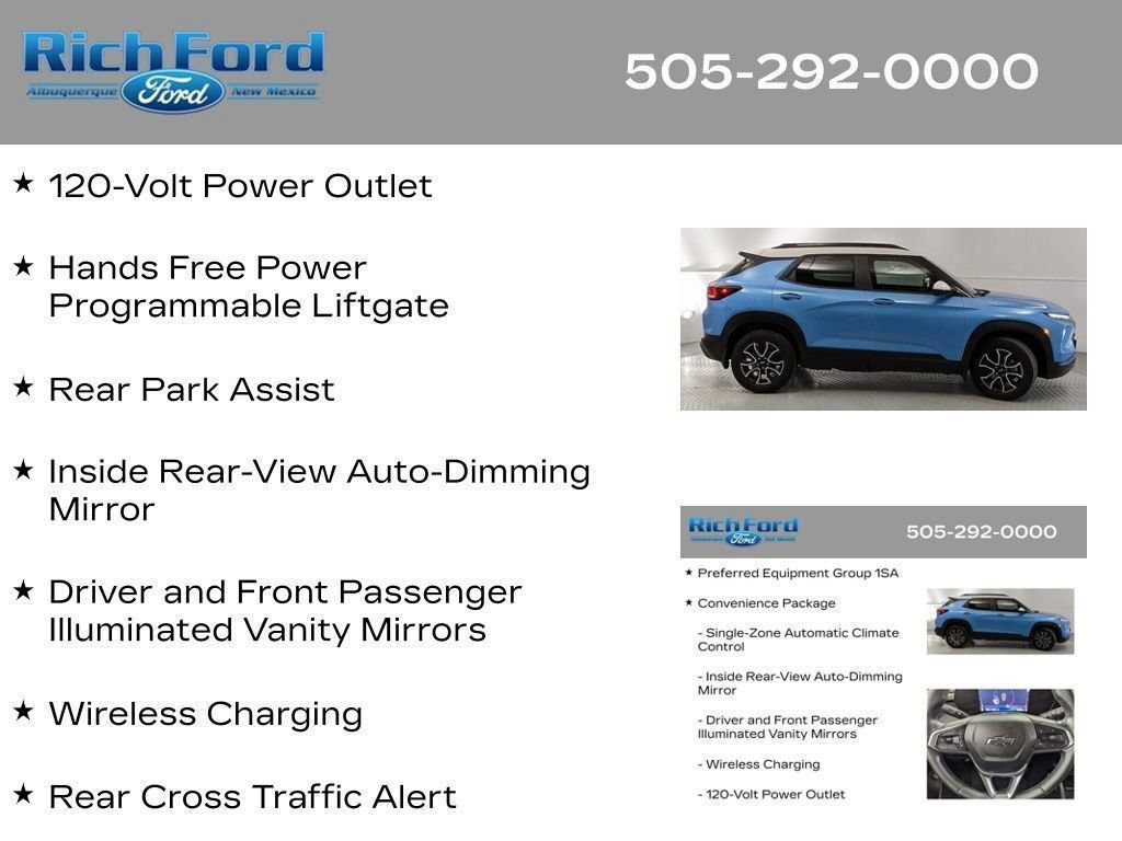 Used 2025 Chevrolet TrailBlazer ACTIV w/ Convenience Package AWD/4WD image 84