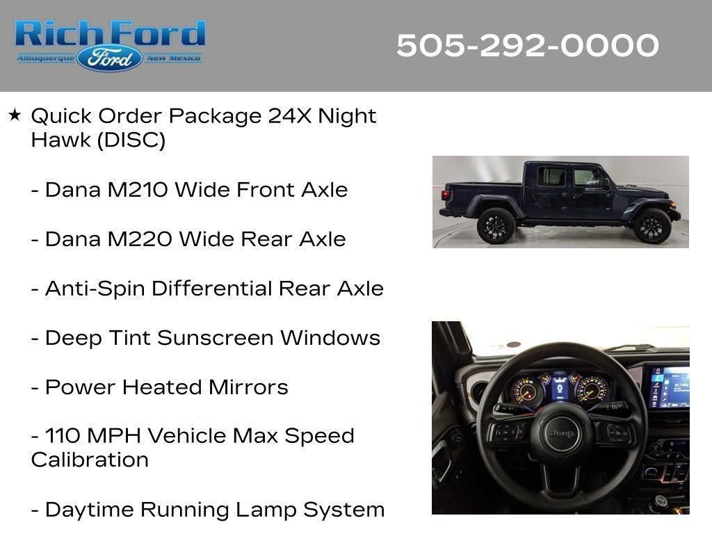 Used 2025 Jeep Gladiator Sport AWD/4WD image 61