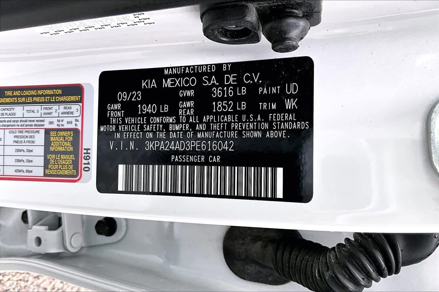 Used 2023 Kia Rio LX FWD image 38
