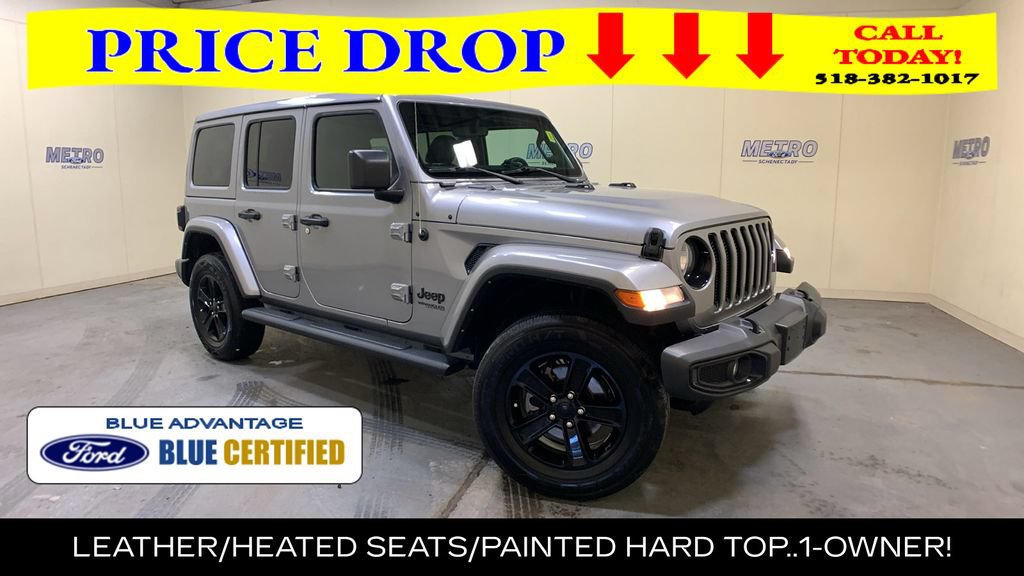 Used 2021 Jeep Wrangler Unlimited Sahara AWD/4WD image 1