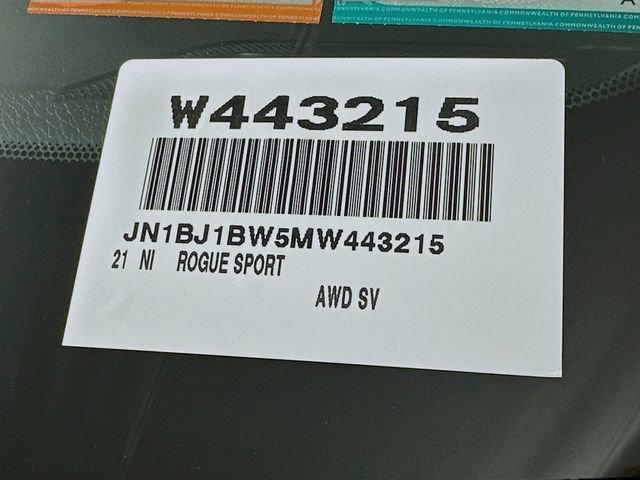 Used 2021 Nissan Rogue Sport SV w/ Technology Package image 25