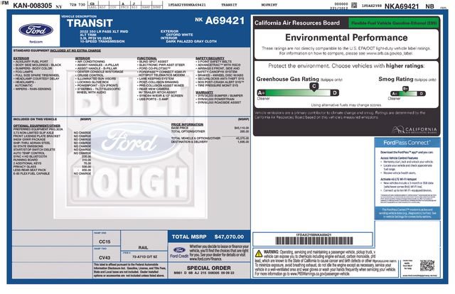 Certified 2022 Ford Transit 350 XLT RWD image 25