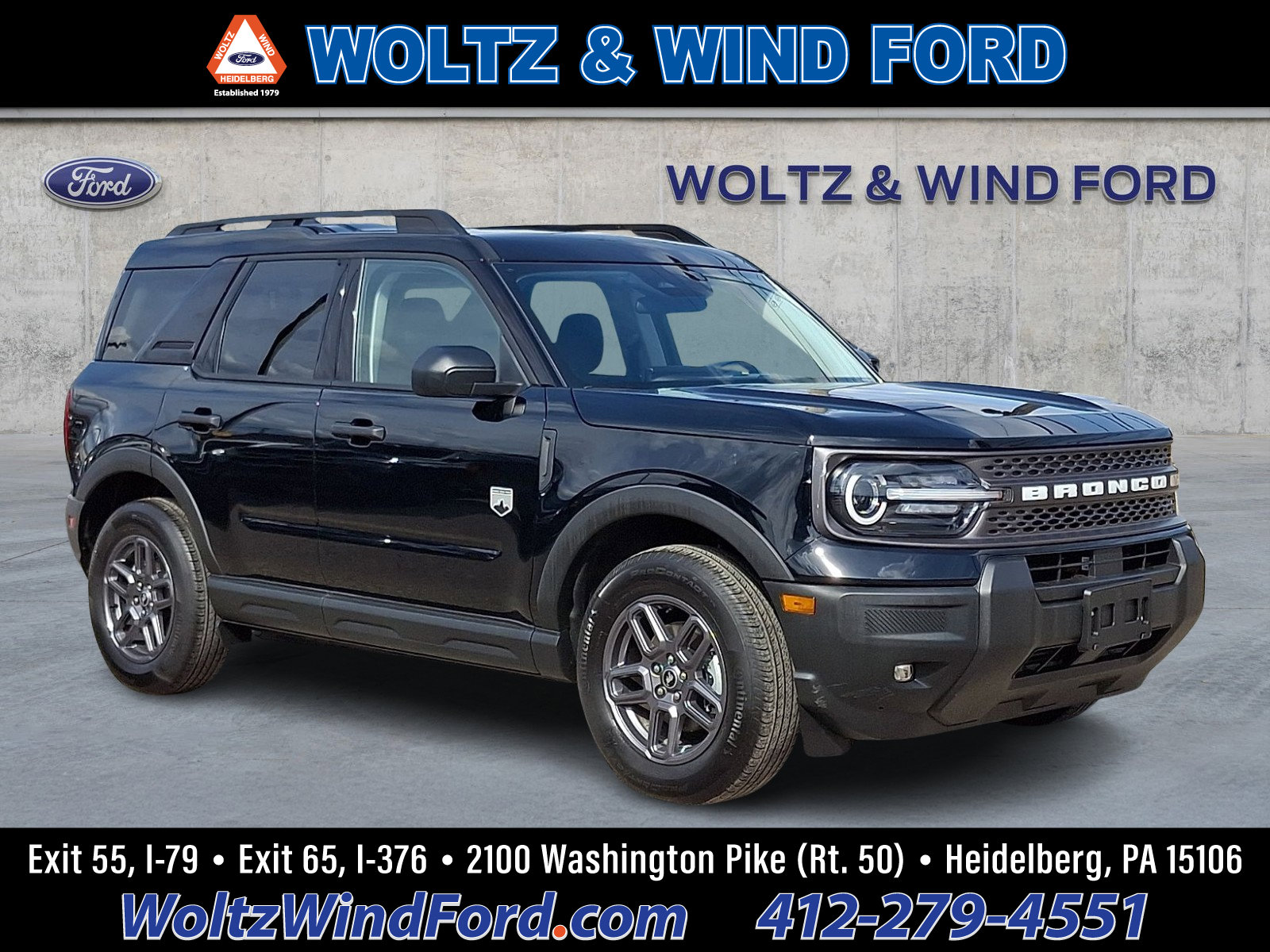 Certified 2025 Ford Bronco Sport Big Bend w/ Convenience Package AWD/4WD image 1