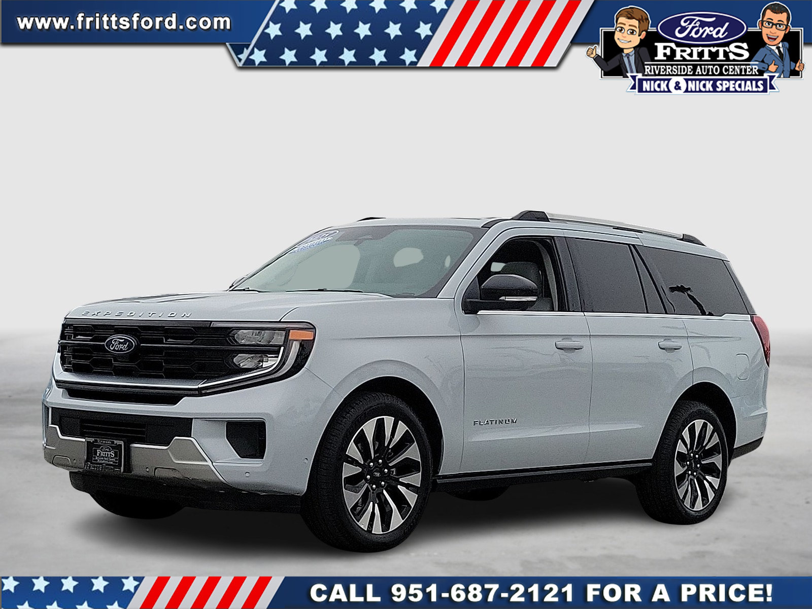 Certified 2025 Ford Expedition Platinum w/ Driver's Package