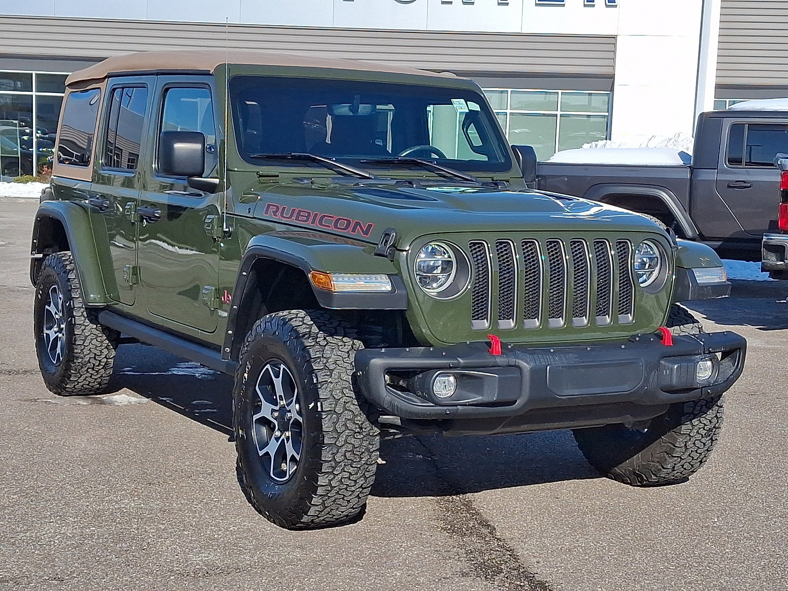 Used 2022 Jeep Wrangler Unlimited Rubicon w/ Steel Bumper Group image 11