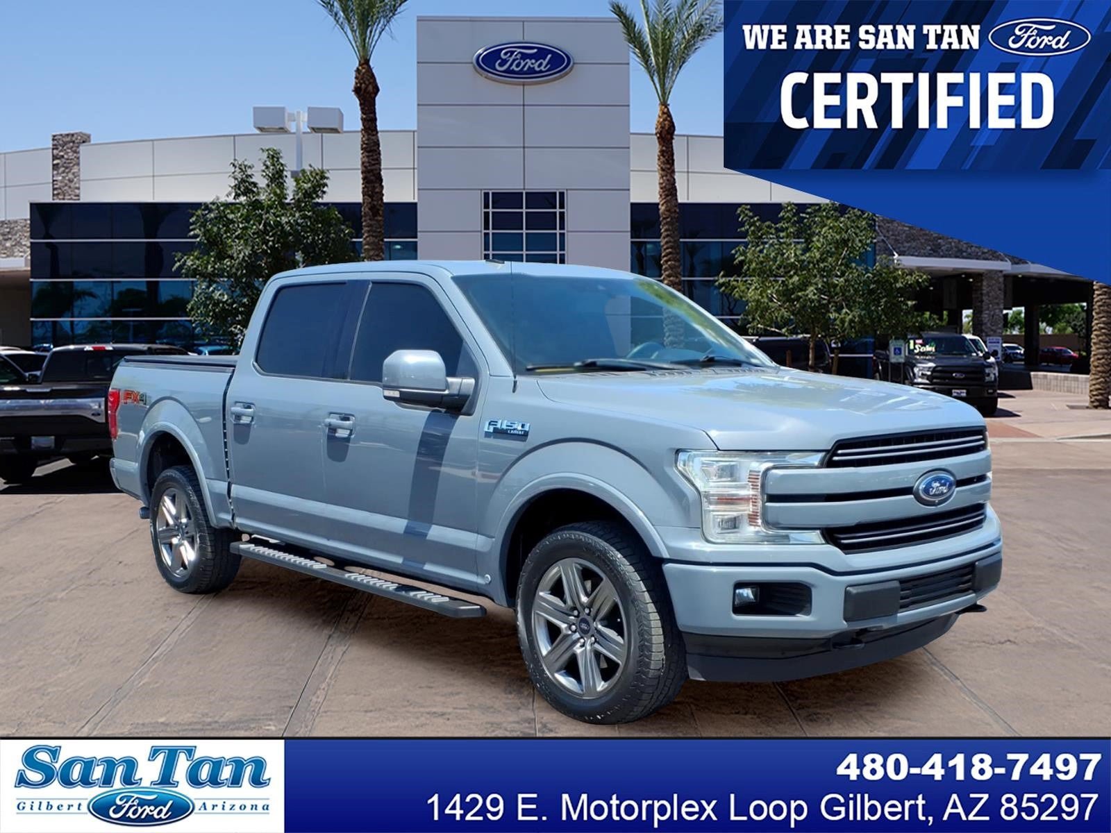 Certified 2019 Ford F150 Lariat w/ Equipment Group 502A Luxury AWD/4WD image 1