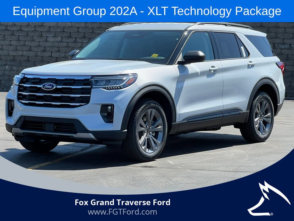 Certified 2024 Ford Explorer XLT w/ Equipment Group 202A AWD/4WD image 1
