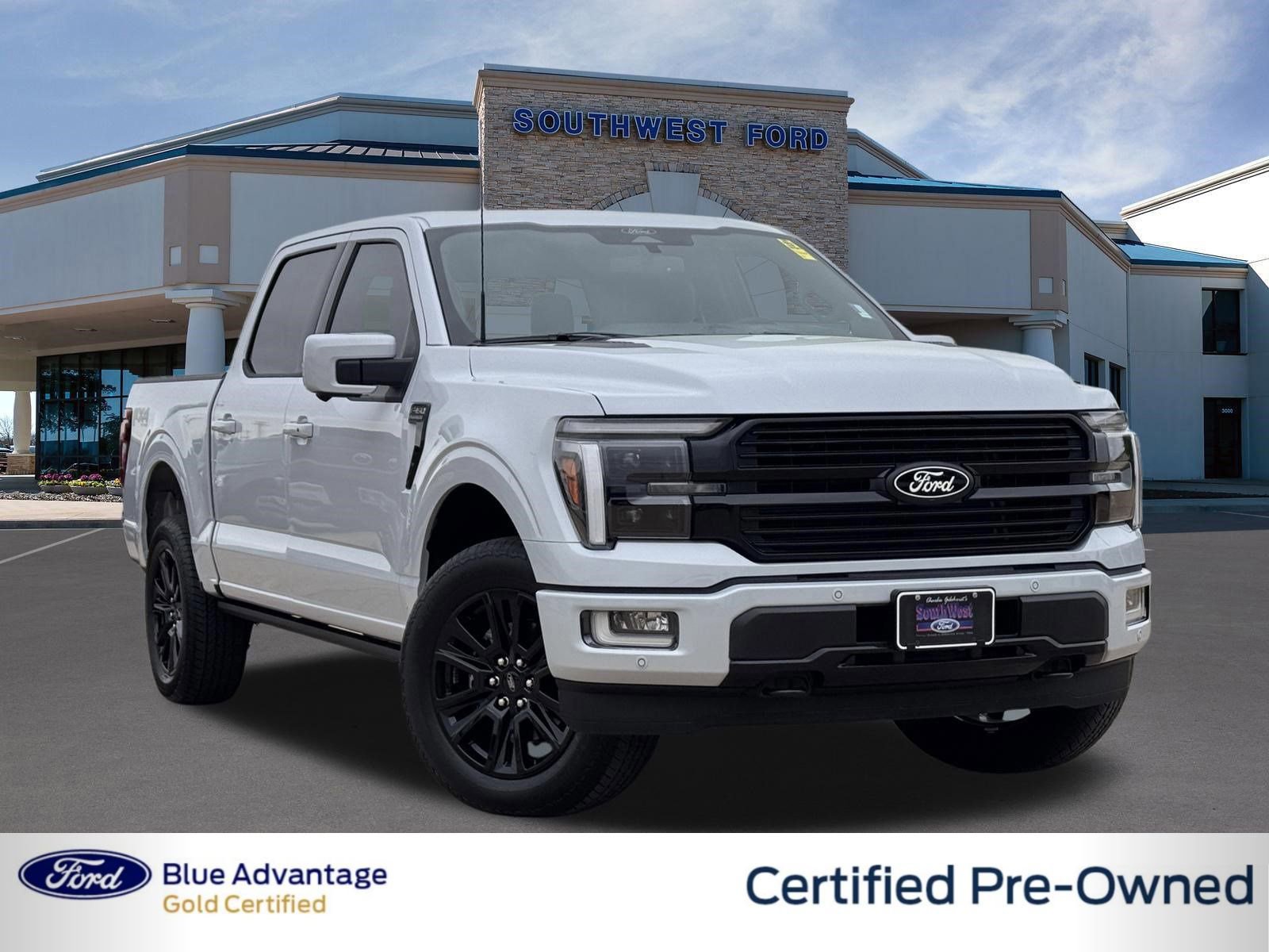 Certified 2025 Ford F150 Platinum w/ Equipment Group 702A High