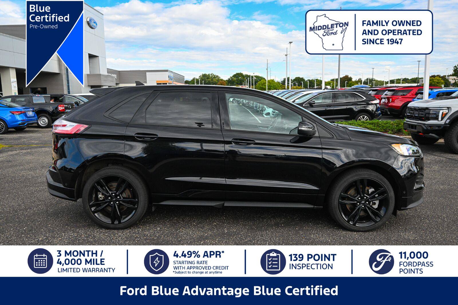 Certified 2024 Ford Edge ST w/ Equipment Group 401A