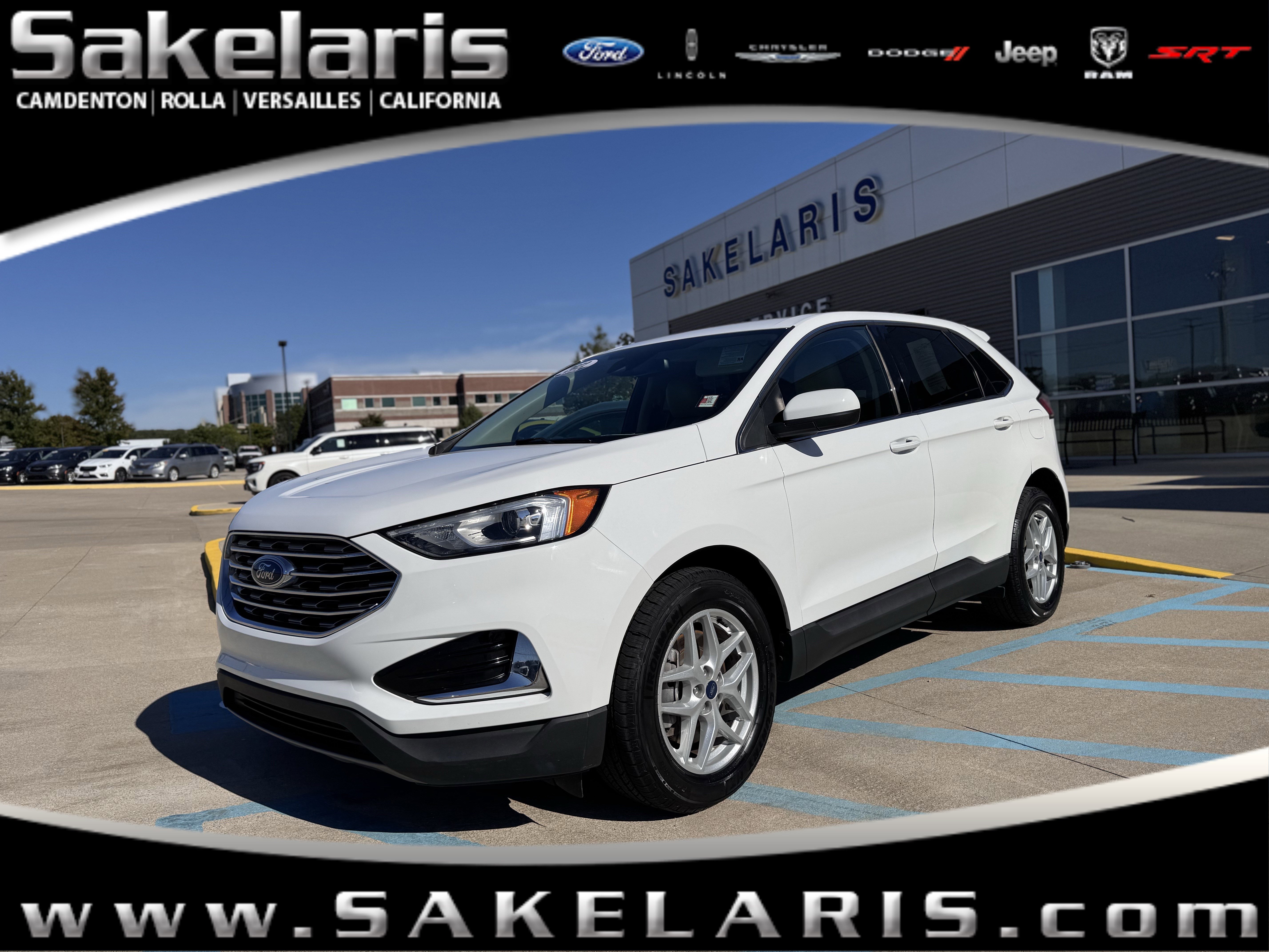 Certified 2022 Ford Edge SEL