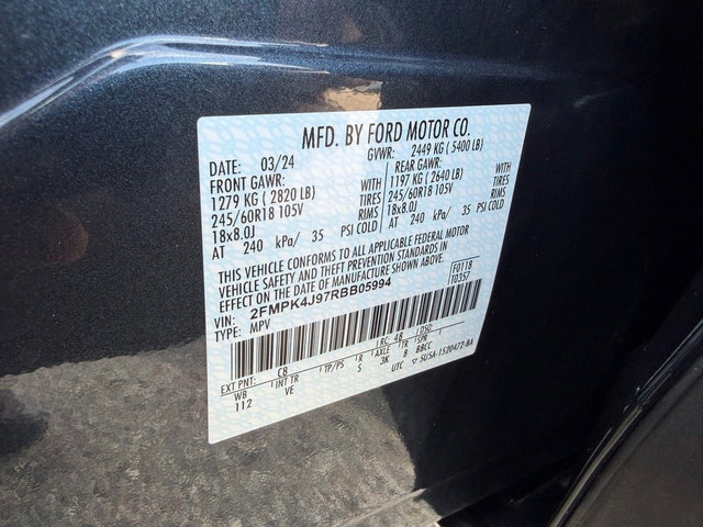 Certified 2024 Ford Edge SEL w/ Convenience Package AWD/4WD image 22
