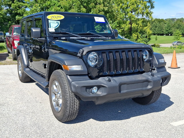 Used 2020 Jeep Wrangler Unlimited Sport AWD/4WD image 2