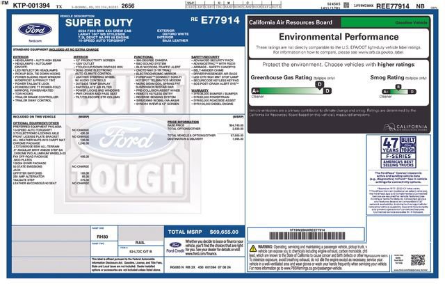 Certified 2024 Ford F250 Lariat w/ Chrome Package image 27