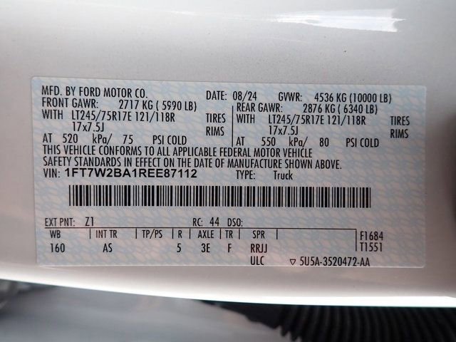 Certified 2024 Ford F250 XL w/ FX4 Off-Road Package AWD/4WD image 14