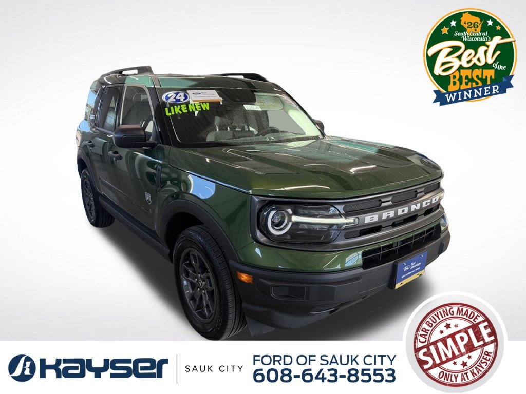 Certified 2024 Ford Bronco Sport Big Bend